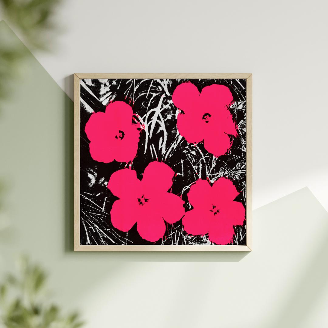 Andy warhol flowers - Etsy 日本