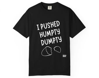 Camiseta "Humpty Dumpty tuvo un otoño genial", camiseta con meme divertido, camiseta con meme sarcástico y grosero, camiseta con cuento de hadas y rima infantil, disfraz de Halloween