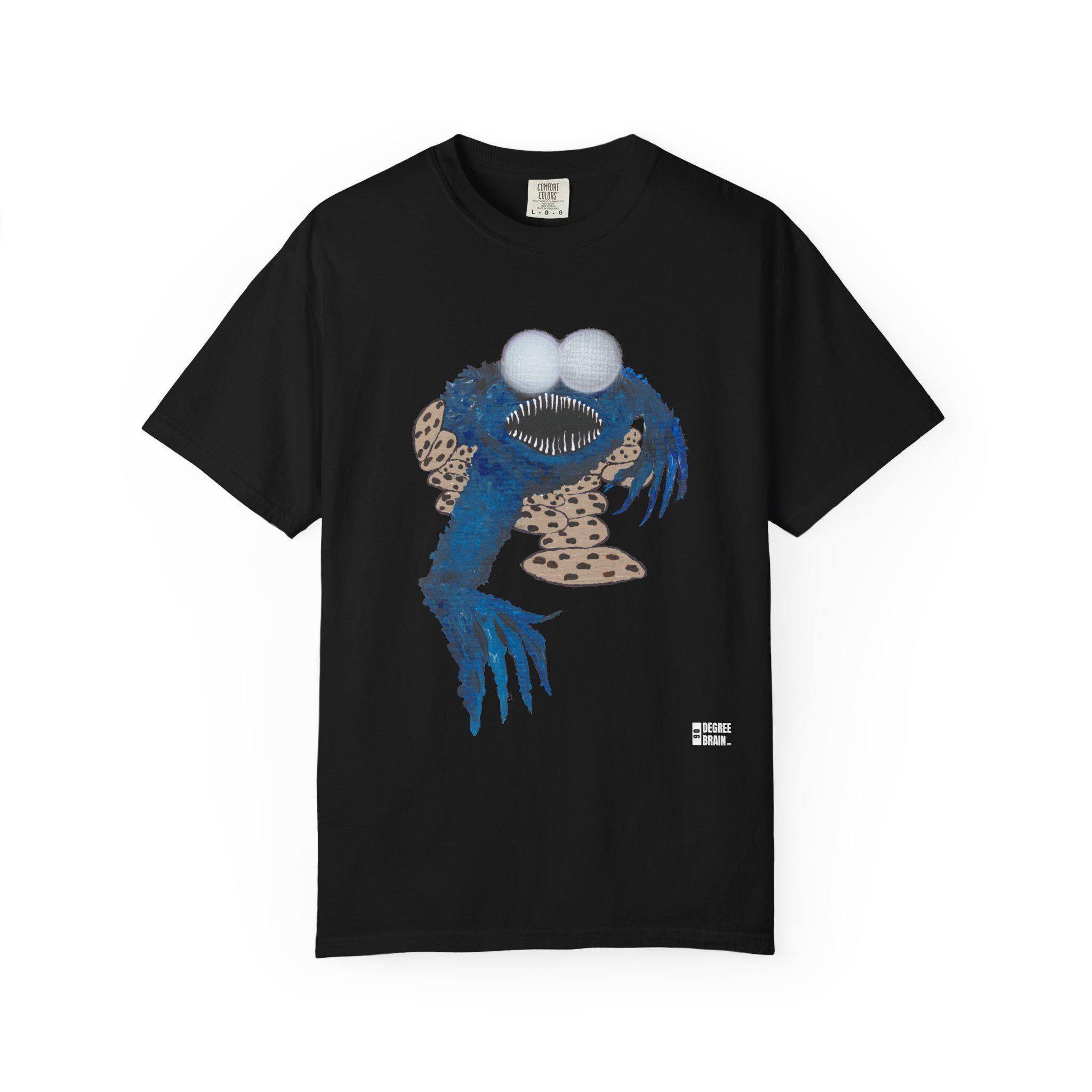 クッキーモンスターTシャツ、セサミストリートTシャツ、ゾンビクッキー