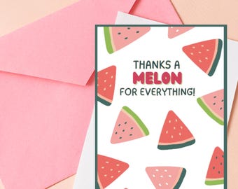Appreciation gift tag | Nurses or employee week | Teacher appreciation| Strawberry | Watermelon | Cute creative gift tag| Personalized Gift
