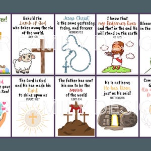 INSTANT DOWNLOAD Easter Playdough activity | Mats Printable | Holy Week  Holy Thursday | Good Friday | Palm Sunday| Preschool |Sunday School