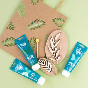 DIY-Geschenk für Brautjungfern | Stoffstempel-Set für Leinen und Papier | Personalisiertes Hochzeitshandwerk | Rustikales Hochzeitsgeschenk-Set | Holzstempel und Farbe