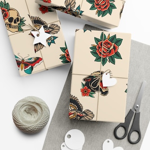 Papel de regalo de la vieja escuela