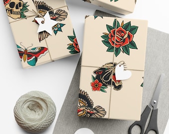 Old School Wrapping Paper