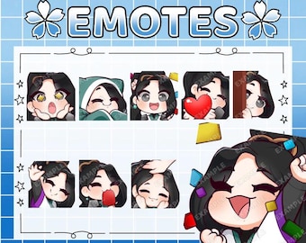 Sage Character Emotes for Twitch, Discord, YouTube (Digital Download)