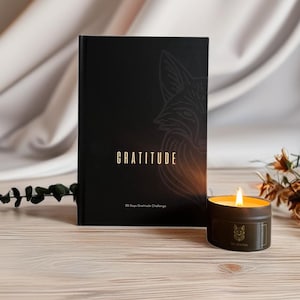 30 Days Gratitude Journal for Beginners – Mindfulness  Self-Care Gift | Daily Gratitude Challenge to Boost Positivity & Well-Being