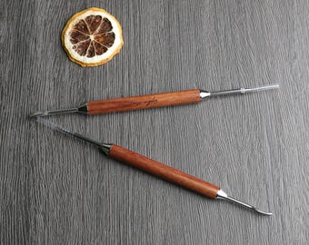 Rosewood Latte Art Pen,Vintage Coffee Art Tool,Custom Name Engraving,Ideal for Home,Coffee Shop/Bar Use,Great for Latte & Coffee Art Designs