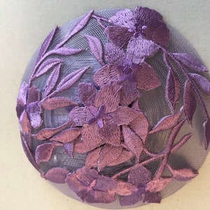 Lavender Leaves Kippah