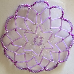 Soft Lavender with Crystals