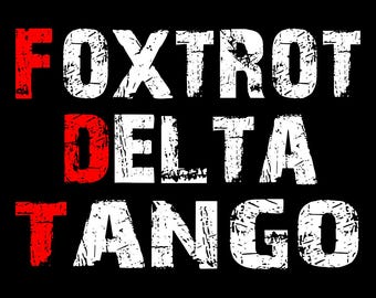 Foxtrot Delta Tango Png Anti-Trump Png, Not Subtle Anti-Trump Png, Resist & Persist Republican Design Png, Roe V Wade Png
