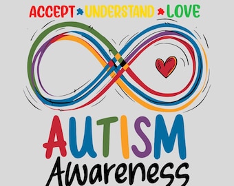 Descarga de diseño de sublimación PNG de autismo, diseño PNG de autismo, PNG de concientización sobre el autismo, PNG de rompecabezas de autismo, descarga de sublimación