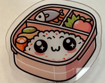 Sushi Badge Reel, Food Badge Reel, Nigiri Sushi ID holder, Kawaii Food, badge pull, retractable ID, Nurse Badge Reel, Gift for sushi lover