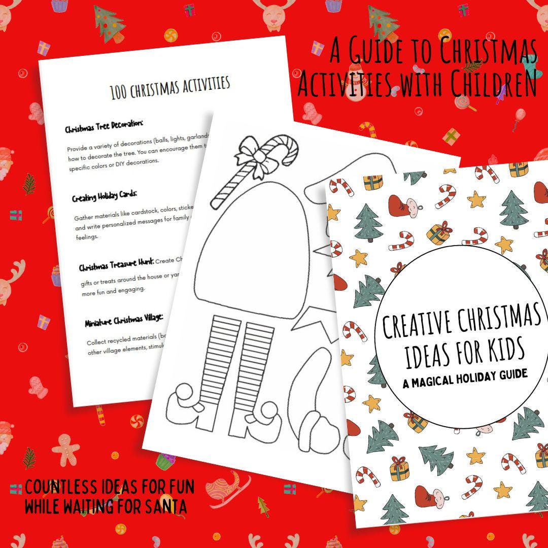 Christmas Activities for Children, Christmas Printables for Kids ...