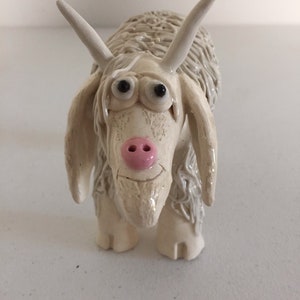 Goat Sculpture-Whimsical Decor for Any Room!