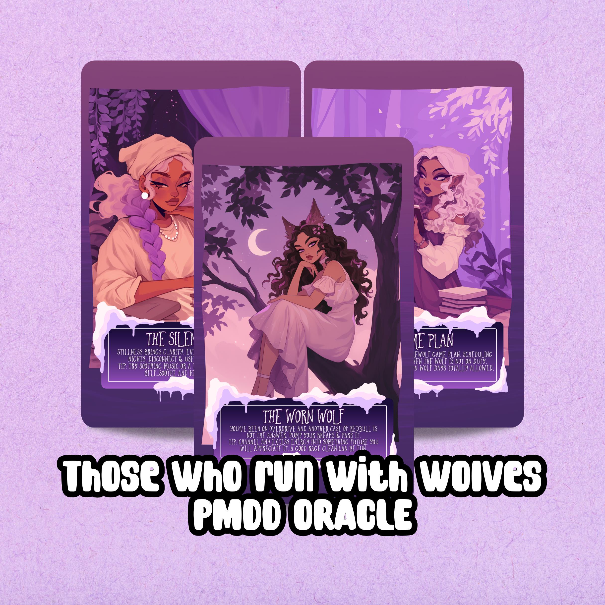 The PMDD Oracle – A 32-Card Deck for When the Hormones Hit Like a Freight Train