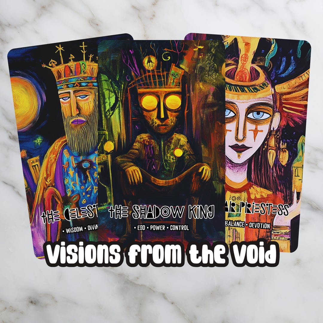 Visions From the Void Oracle Deck - Etsy