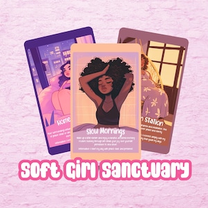 El Santuario de la Chica Suave: Un Oráculo de 32 Cartas sobre Autocuidado, Límites y Mejora Emocional