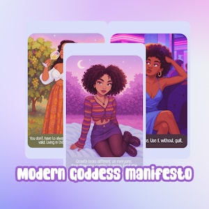 Oracle du manifeste de la déesse moderne - Le texte sacré des filles chaudes qui connaissent leur valeur