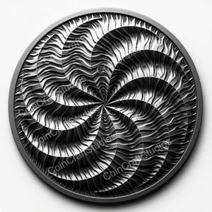 Fichier de gravure laser | Carte de Profondeur |Carte de Hauteur | Compatible avec LightBurn, Laser à Fibre & CNC |Design en niveaux de gris