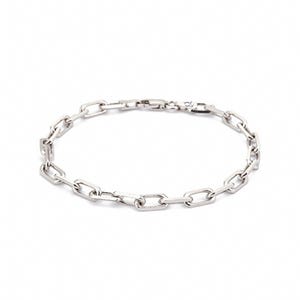 Handmade 925 Sterling Silver Forse Chain Bracelet for Men Women, Unisex Heavy Link Wristwear, Turkish Artisan Jewelry Gift, Gosi Jewelry