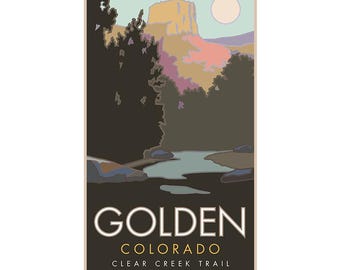 Golden, Colorado - Poster