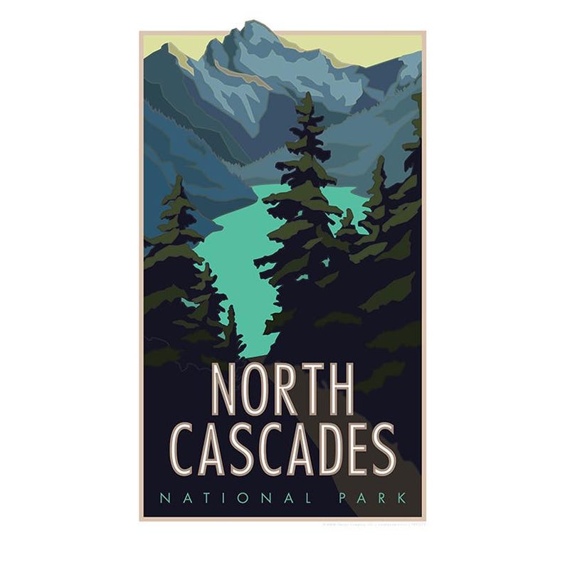 North Cascades National Park - Washington - Poster image 1