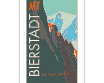 Mt. Bierstadt 14er Poster