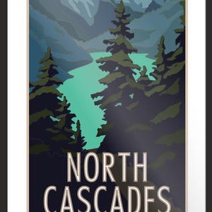 North Cascades National Park - Washington - Poster