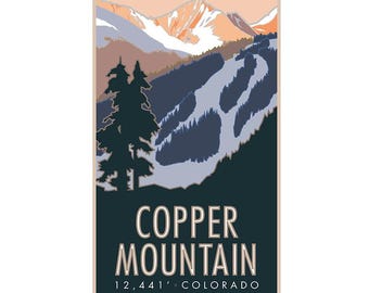 Copper Mountain, Colorado - Póster
