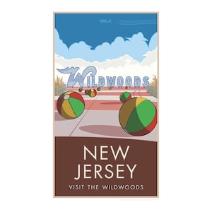 Wildwood New Jersey - poster afbeelding 1