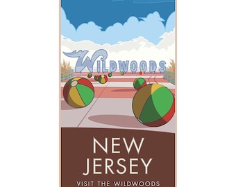 Wildwood New Jersey - poster