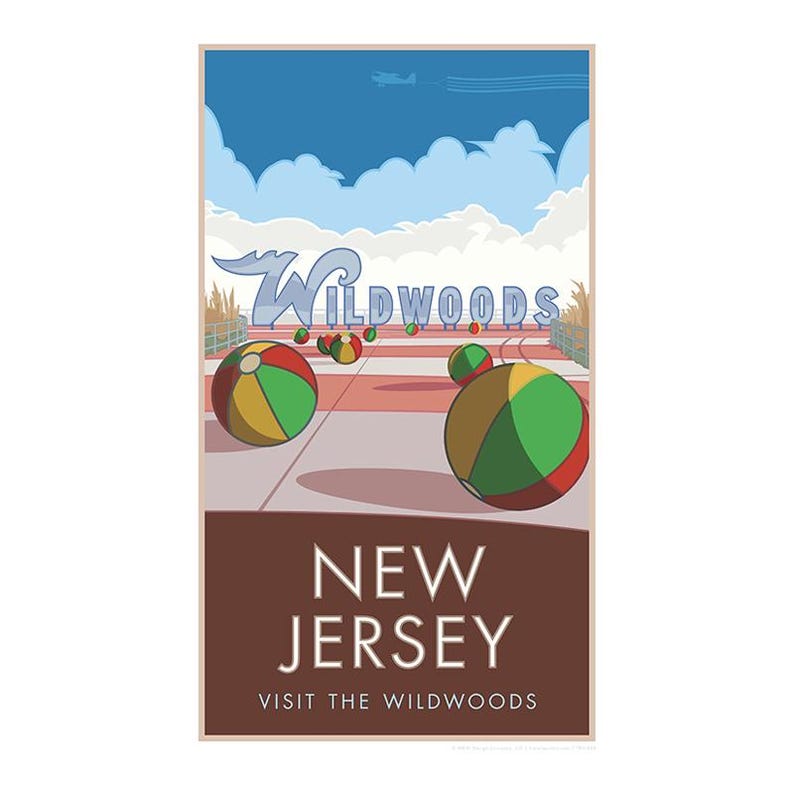 Wildwood New Jersey - poster afbeelding 1