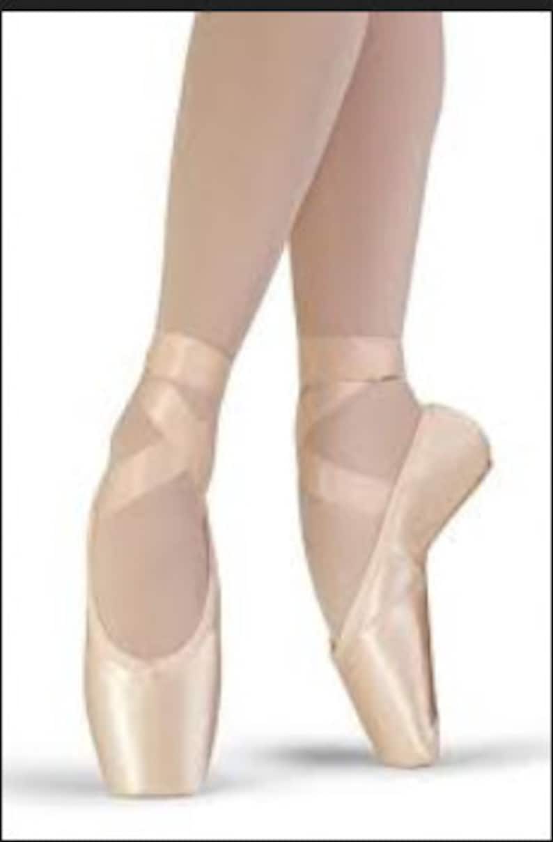 Gamba 93 Ballet Pointe Shoes Dance Pink Shoes & Pink Ribbon US Etsy