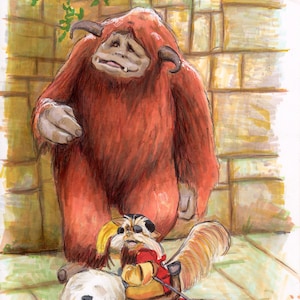 ルードとディディマス卿の迷宮プリント