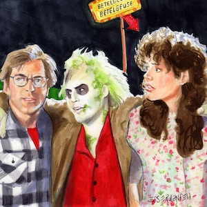 Beetlejuice Print