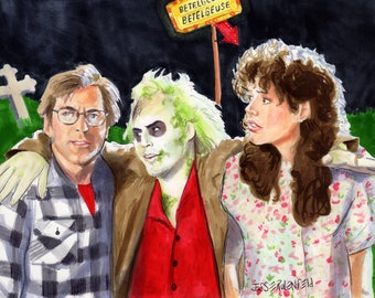 Beetlejuice Print