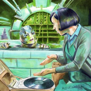 Shape of Water Print