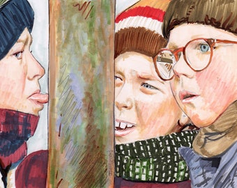 Christmas Story Print