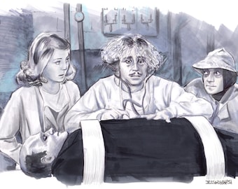 Young Frankenstein Print