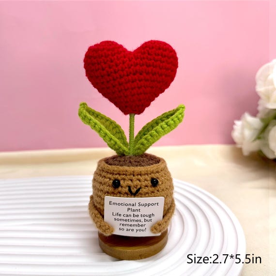 ハンドメイド あみぐるみ ハートの鉢植えのオーダーページ 【公式通販】