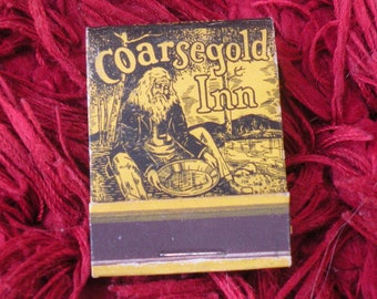 Advertising Matchbook from Coarsegold Inn, a Historical Site in Northern California, Vintage Matches, Tobacciana, Phillumenist