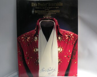 Elvis Presley Memorabilia Butterfield Auction Catalog - October, 1995