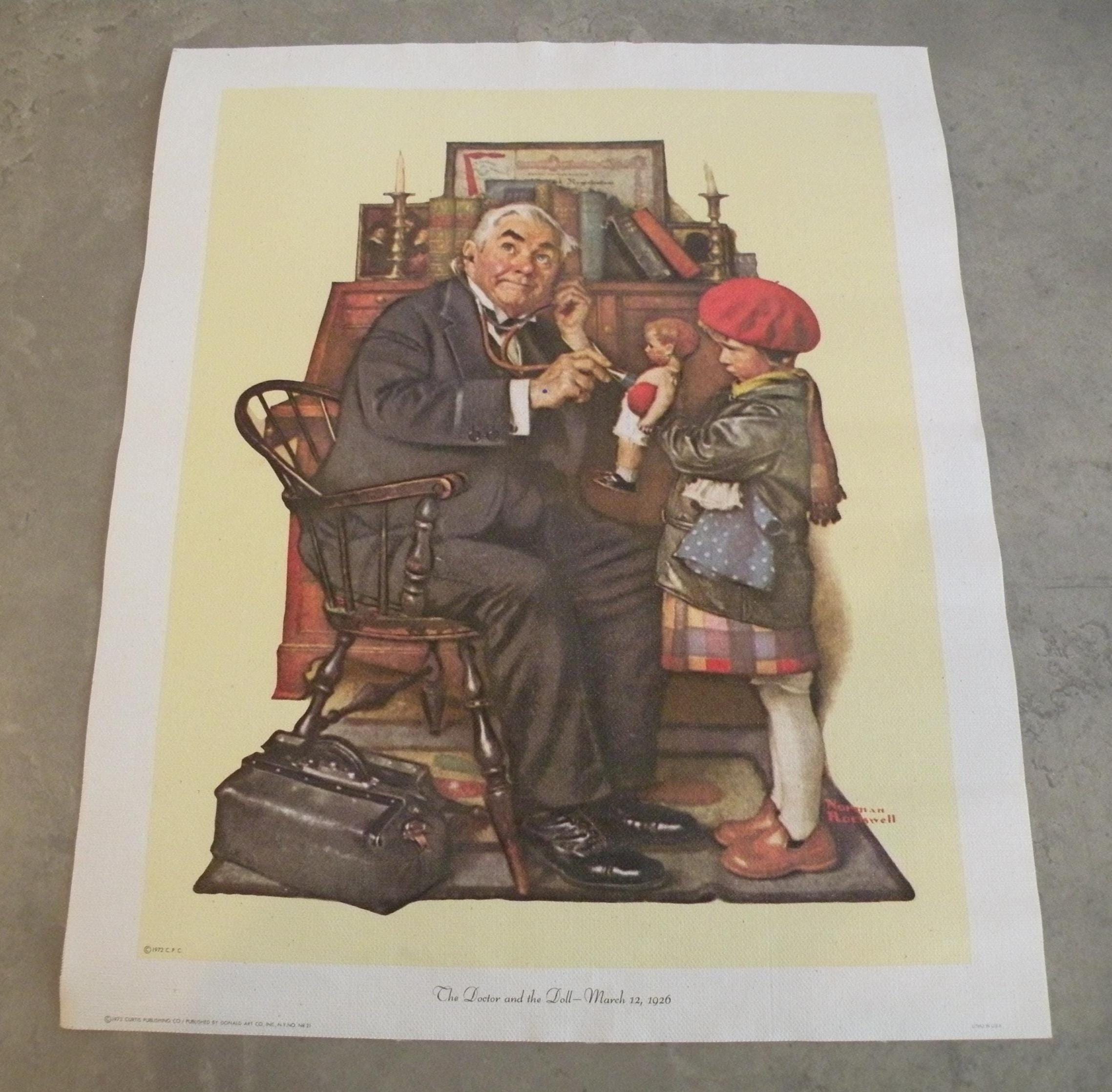 Lithographs by Norman Rockwell 1972 - Etsy