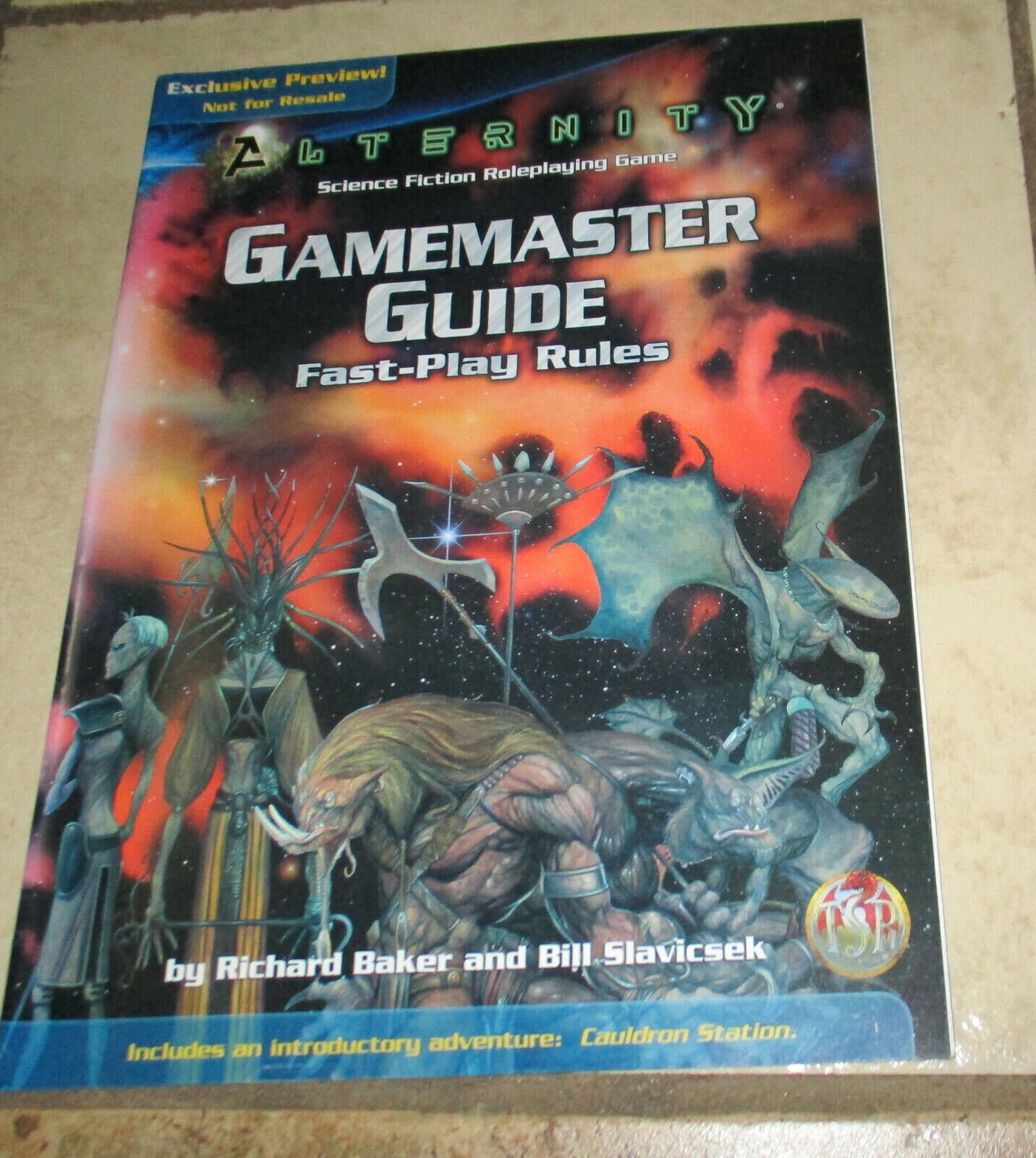 Alternity Player's Handbook and Game Master Guide. Fast Play Rules 2 in