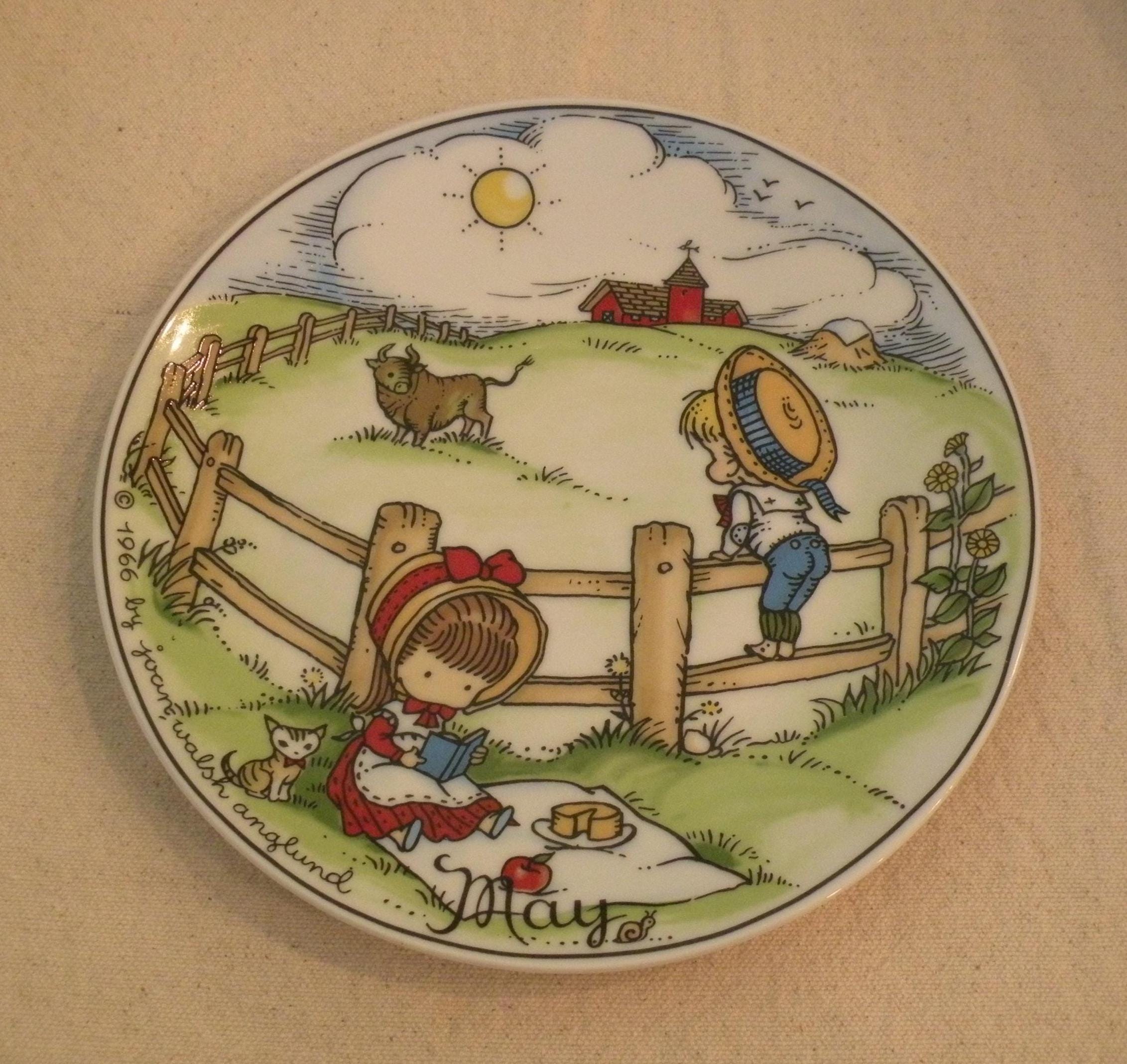 Joan Walsh Anglund Plate - Etsy