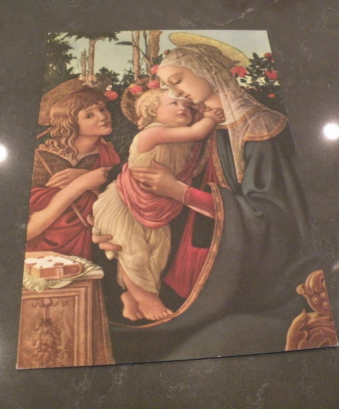 Madonna and Child With St John the Baptist by Botticelli - Vintage ...