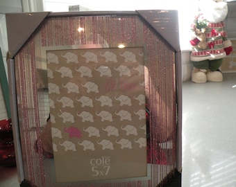 Mirrored Photo Frame Designer Home 5x7 by Cole Street Designs