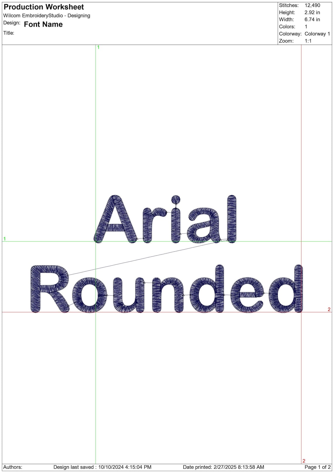 Machine Rounded Font Rounded Arial Font (no Bx Format) - Machine Embroidery Design (instant ...