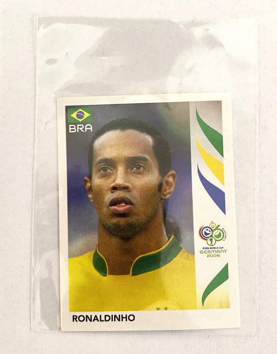 Rare Ronaldinho #393 – 2006 Panini World Cup Sticker - Etsy