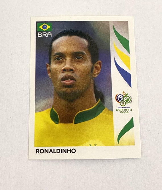 Rare Ronaldinho #393 – 2006 Panini World Cup Sticker - Etsy